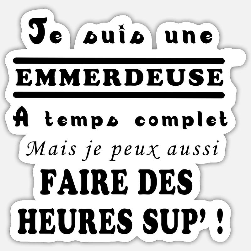 Sticker taille S (10 x 10 cm) -