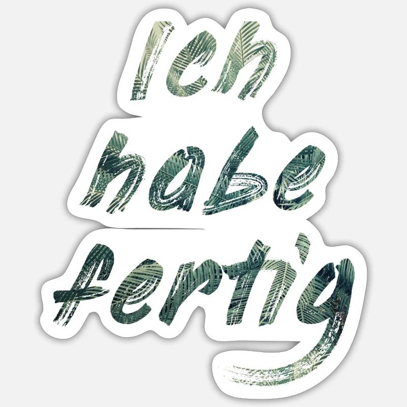 Sticker size S (10 x 10 cm) - 