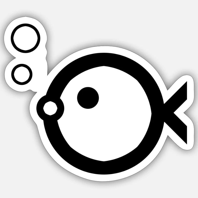 Sticker taille S (10 x 10 cm) - 