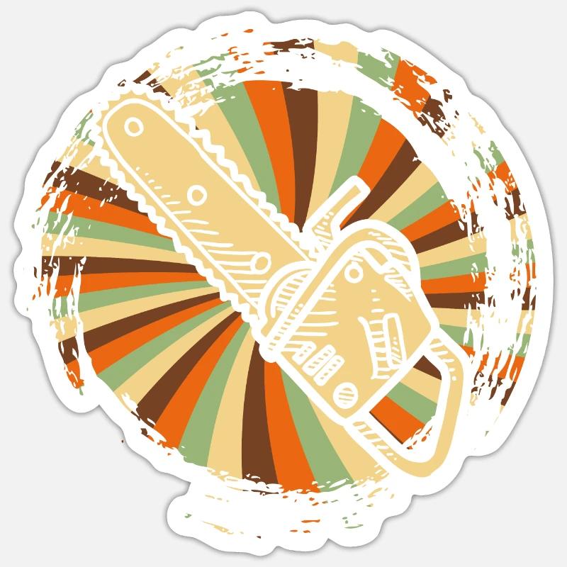 forester - Sticker size S (10 x 10 cm) - white matte