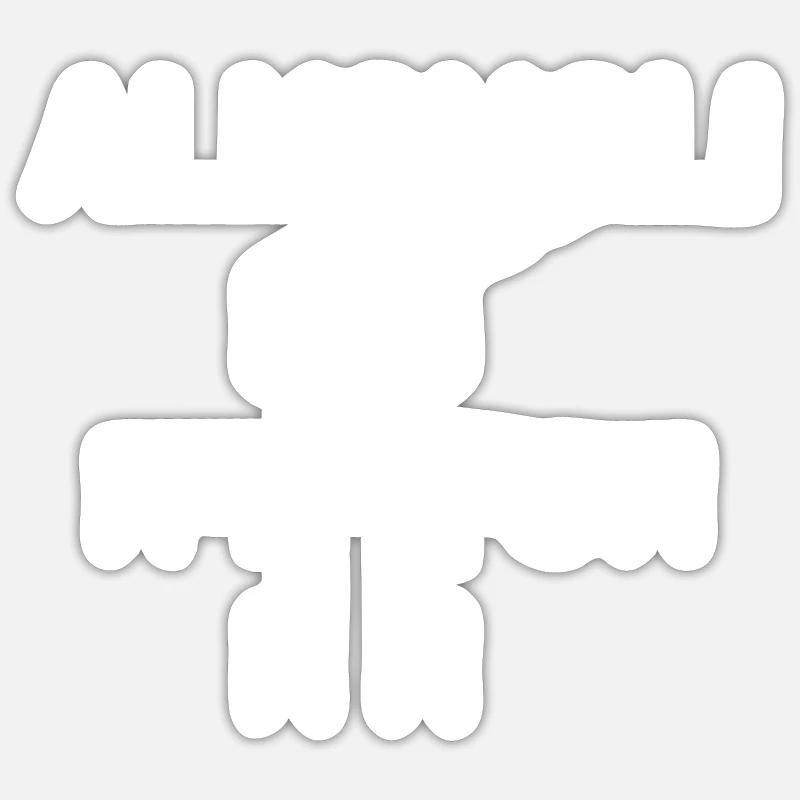 Chimie chimiste alcool molécule formule éthanol Sticker taille S (10 x 10 cm)