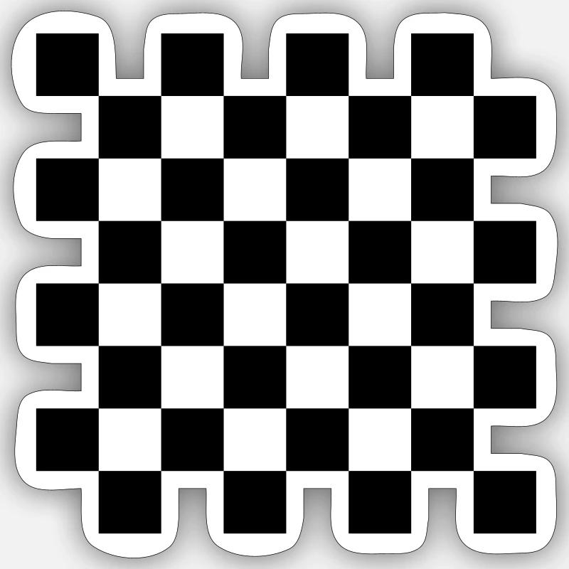 Chess Sticker size S (10 x 10 cm)