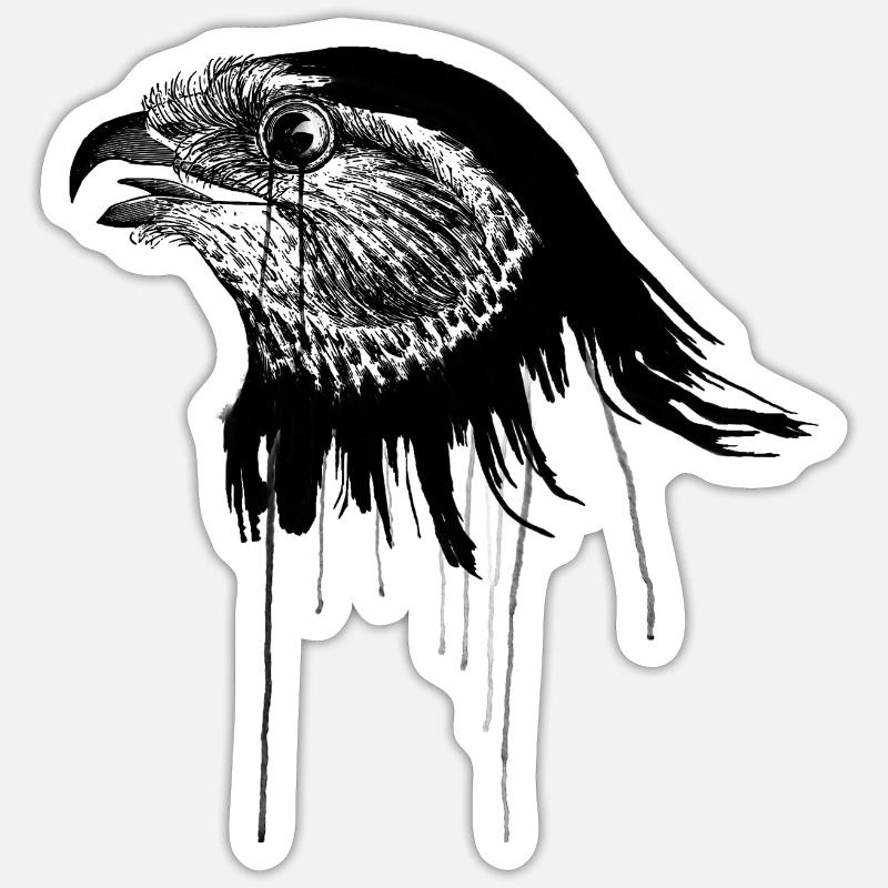 Eagle Eagle Sticker size S (10 x 10 cm)