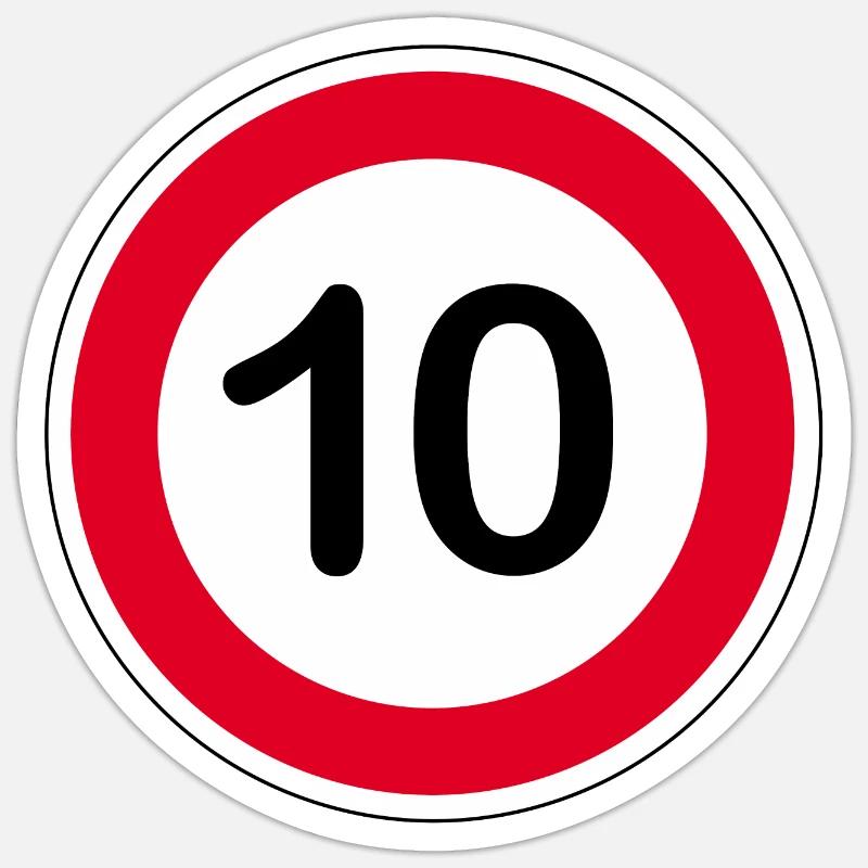 Sticker taille S (10 x 10 cm) - 