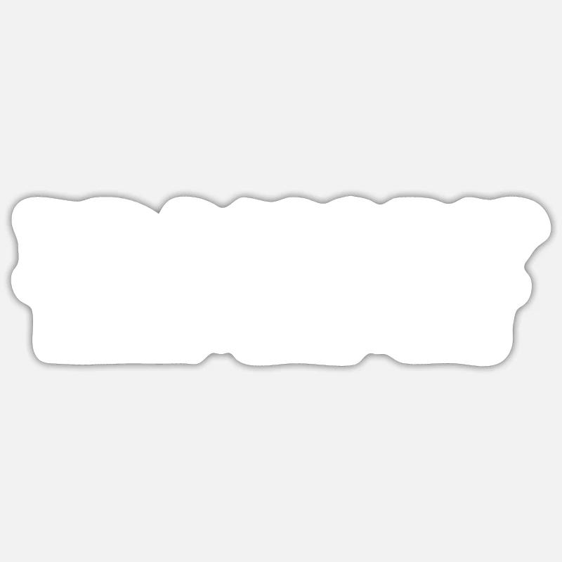 Grossesse bébé ventre ventre bébé prangry - Sticker taille S (10 x 10 cm) - blanc mat