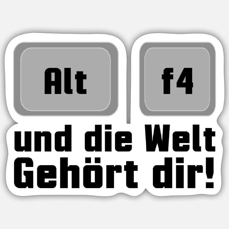 Sticker Größe S (10 x 10 cm) - 
