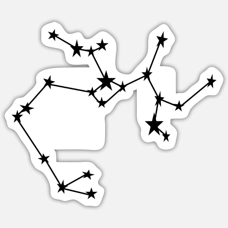 Zodiac Sagittarius Sticker size S (10 x 10 cm)