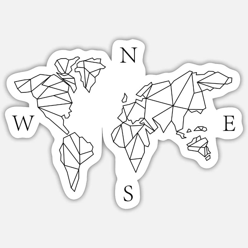 Sticker Größe S (10 x 10 cm) - 