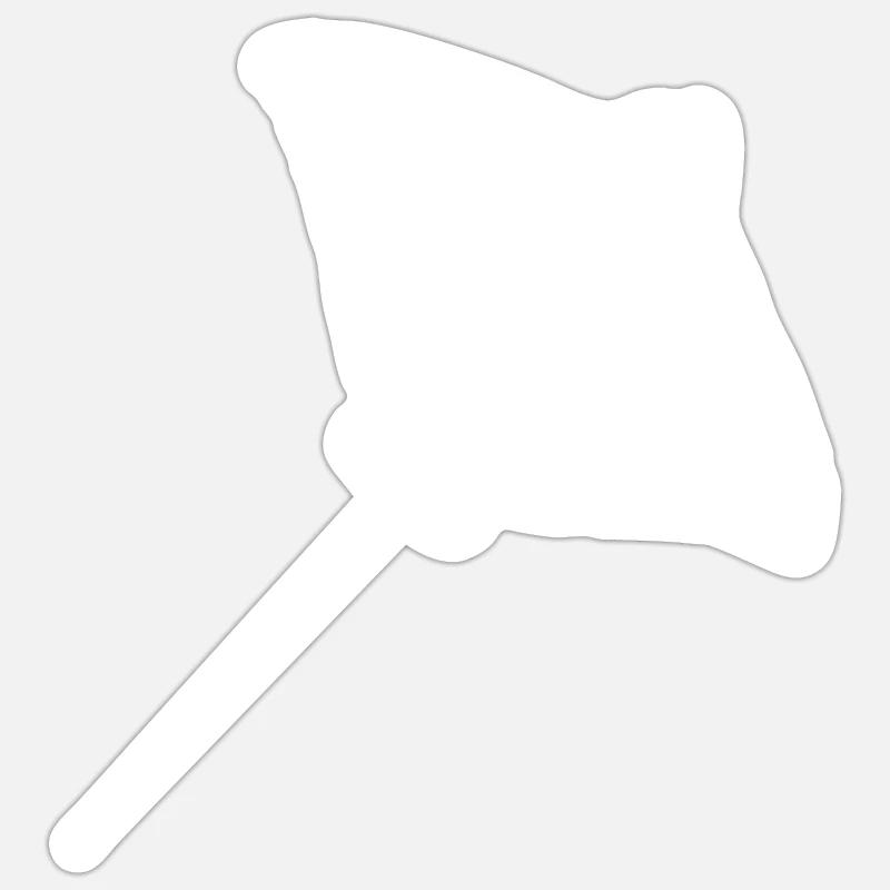 Eagle rays - Sticker size S (10 x 10 cm) - white matte