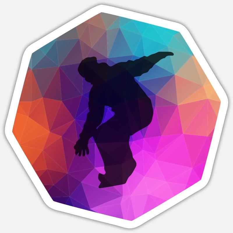 Sticker taille S (10 x 10 cm) - 