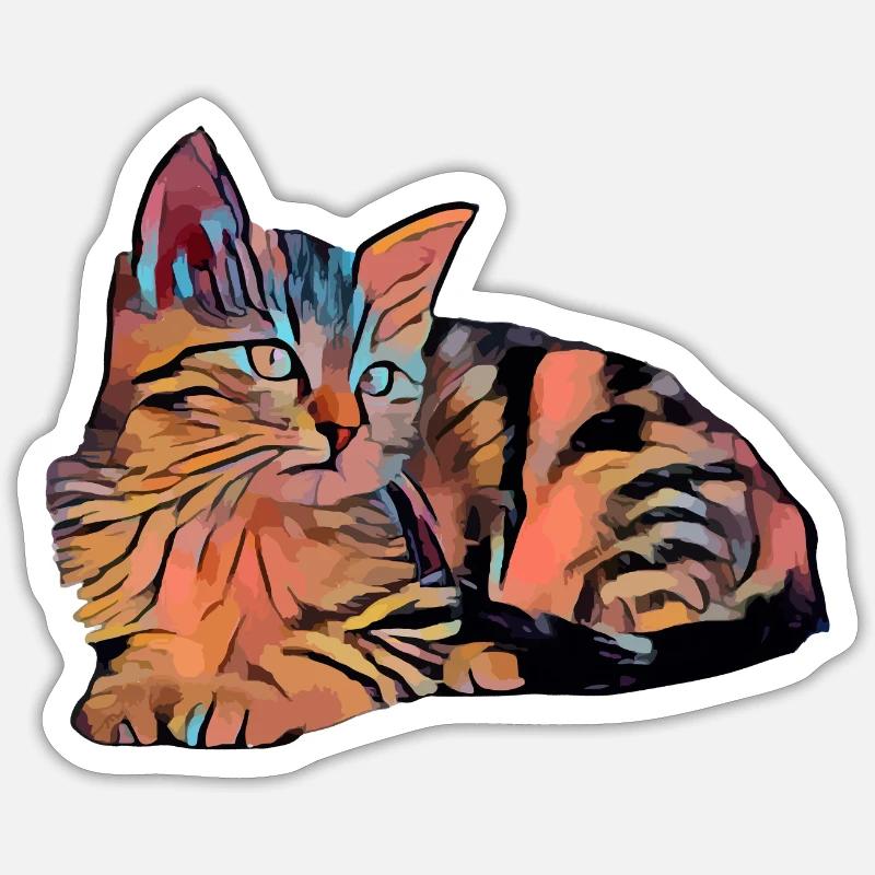 Sticker Größe S (10 x 10 cm) - 