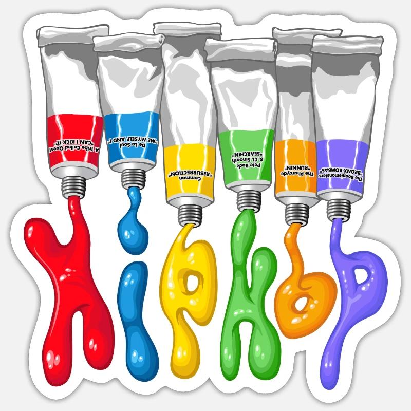 Sticker Größe S (10 x 10 cm) - 