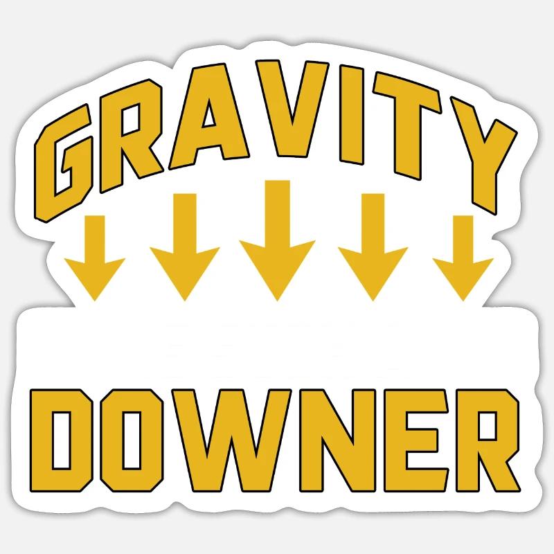 Physik Physiker Gravitation Atom Physiklehrer Sticker Größe S (10 x 10 cm)