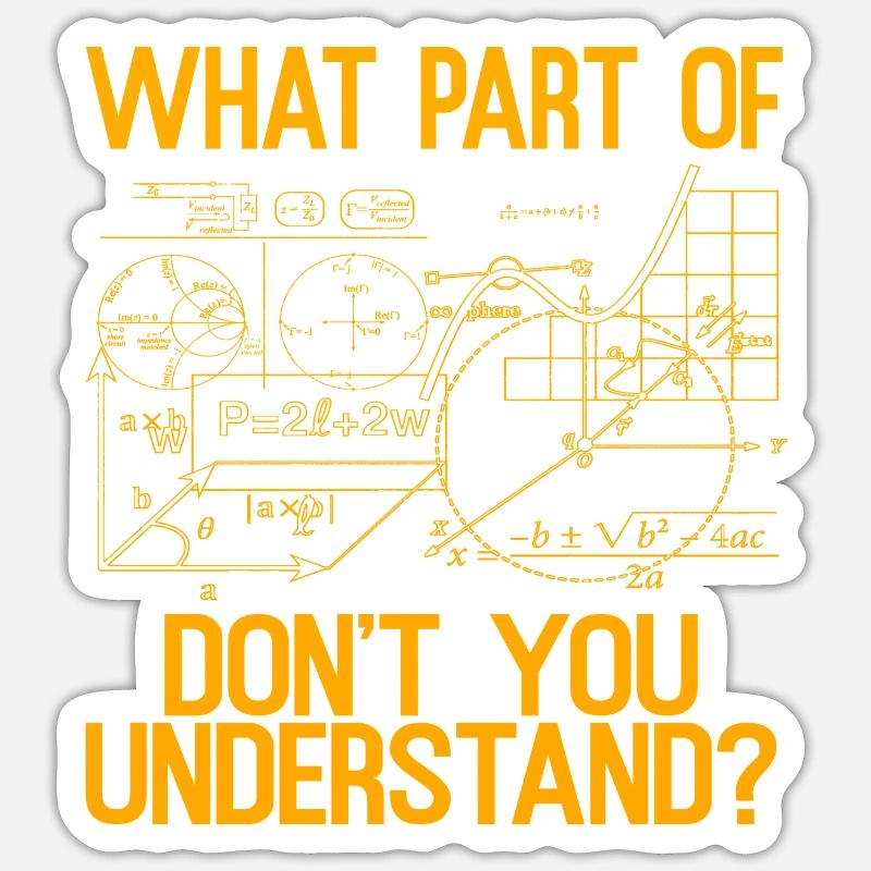 physicist Sticker size S (10 x 10 cm)