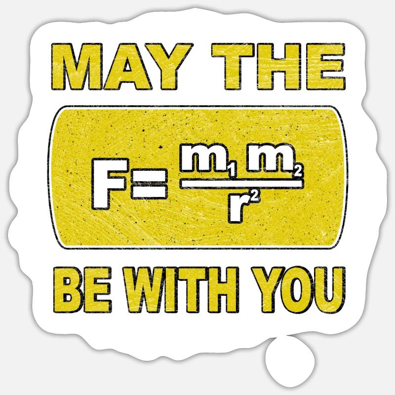 physics Sticker size S (10 x 10 cm)