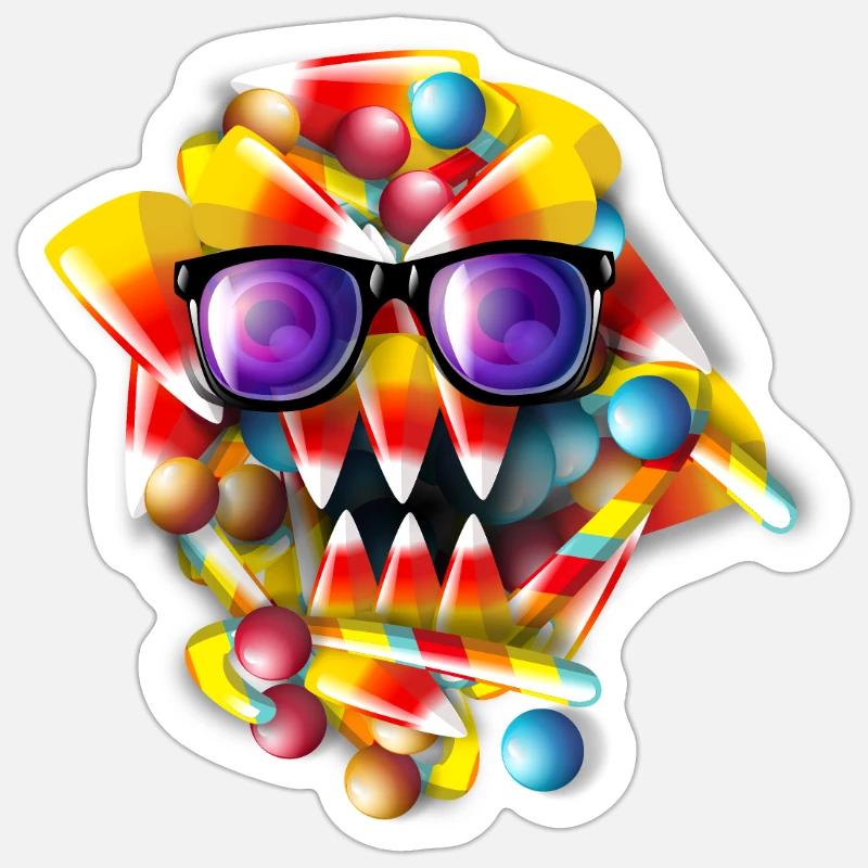 Sticker Größe S (10 x 10 cm) - 