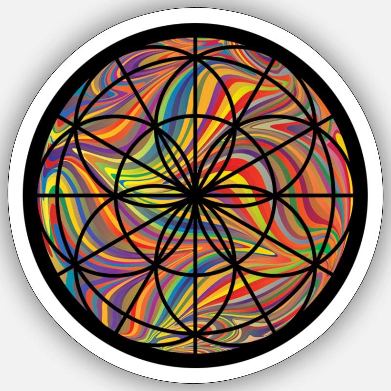 Sticker taille S (10 x 10 cm) - 