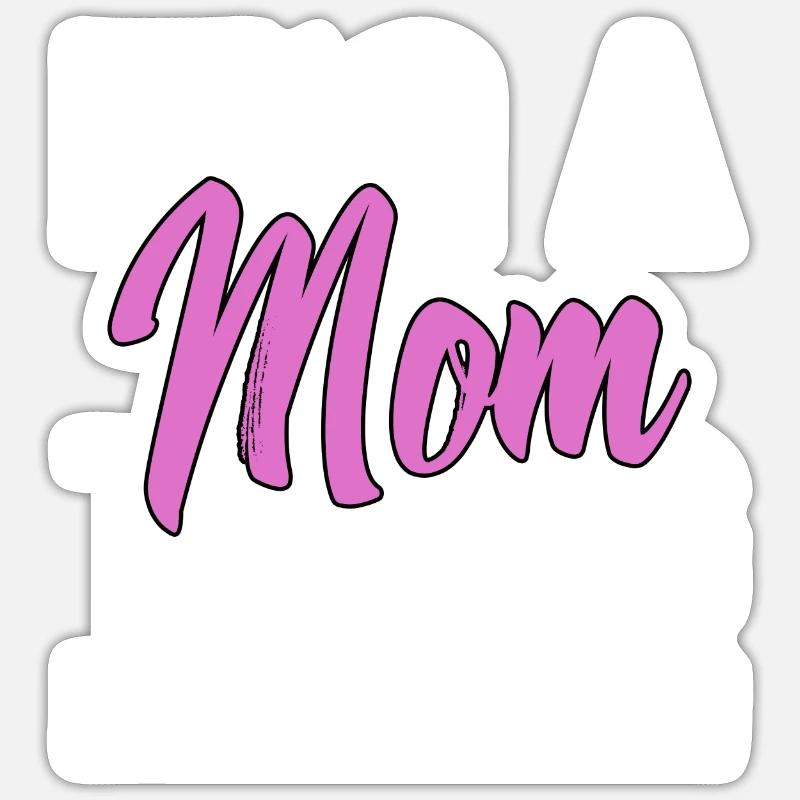 Beste Mutter Mama Sticker Größe S (10 x 10 cm)