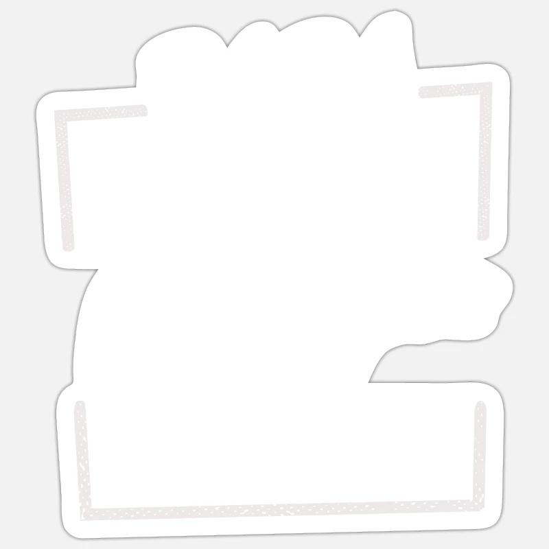 Sticker Größe S (10 x 10 cm) - 