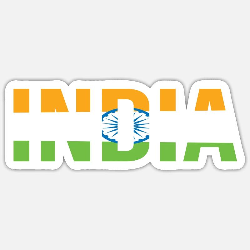 Inde Sticker taille S (10 x 10 cm)