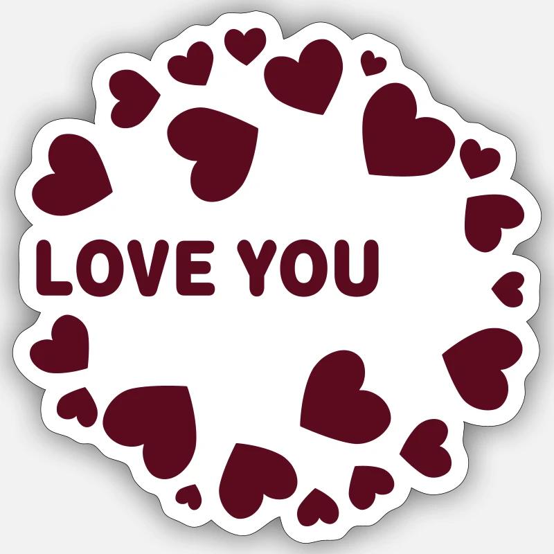 Sticker taille S (10 x 10 cm) - 