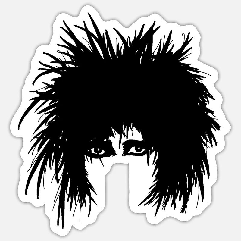 Dark Wave Electro Pop Punk 80s Sticker size S (10 x 10 cm)
