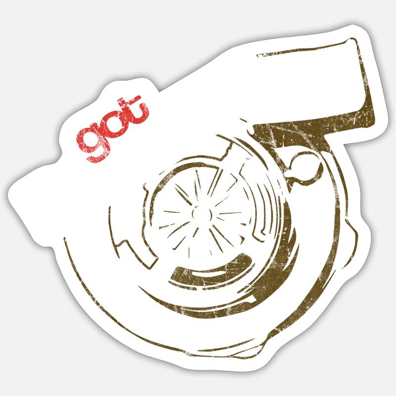 Sticker Größe S (10 x 10 cm) - 