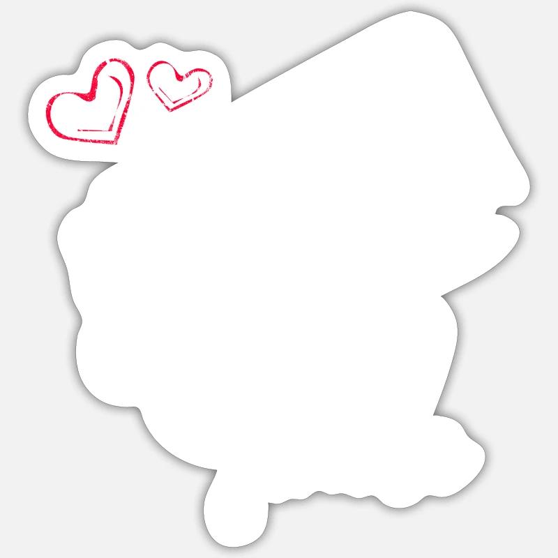 Fotograf Kamera Beruf Geschenkidee - Sticker Größe S (10 x 10 cm) - Mattweiß