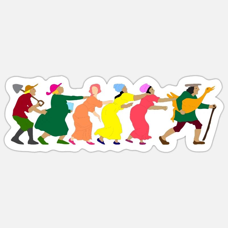 Sticker taille S (10 x 10 cm) - 