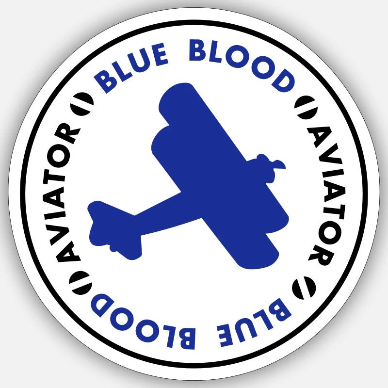 aviator Sticker size S (10 x 10 cm)