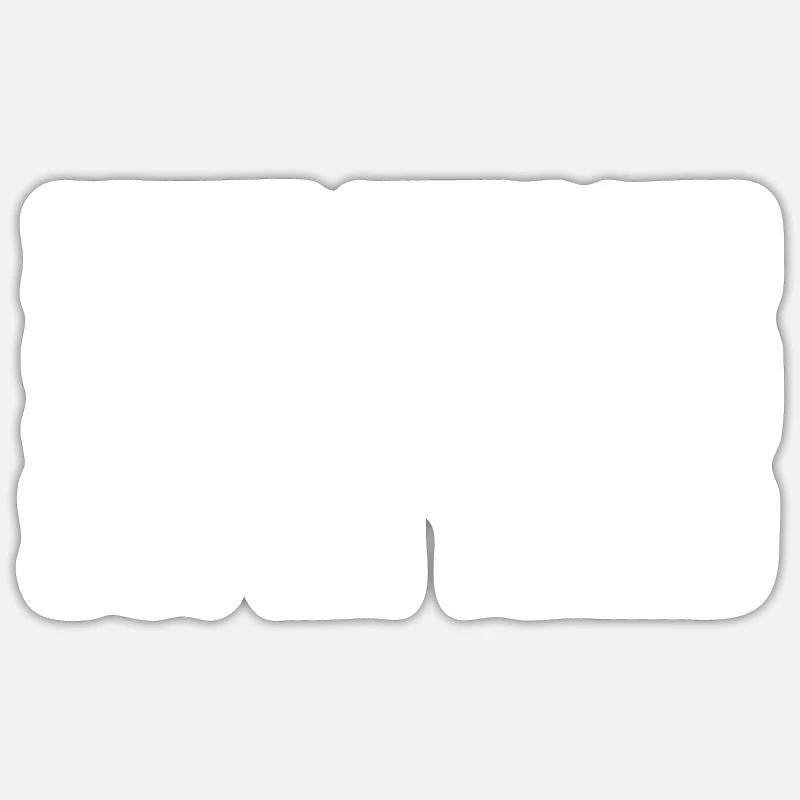 Great dad - Sticker size S (10 x 10 cm) - white matte