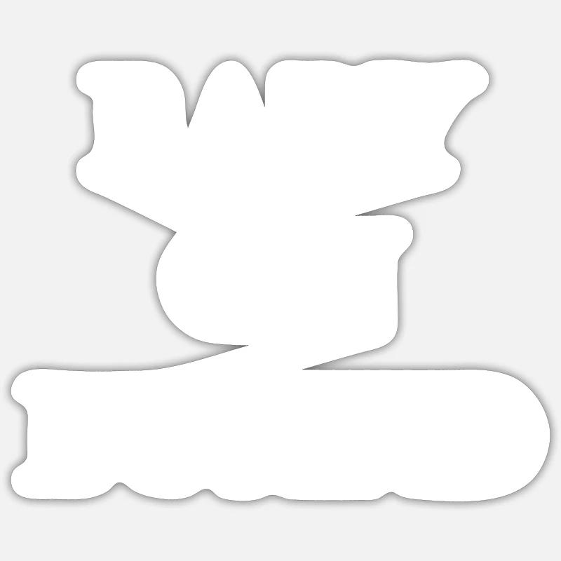 Sticker taille S (10 x 10 cm) - 