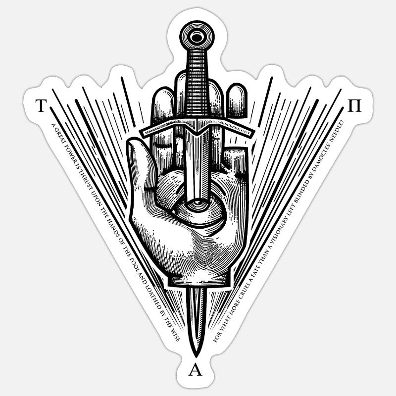 True, Absolute Power Sticker size S (10 x 10 cm)