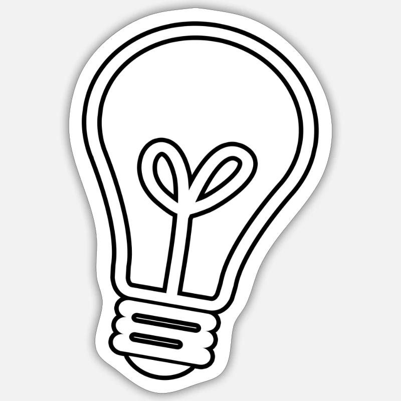 Idea Sticker size S (10 x 10 cm)