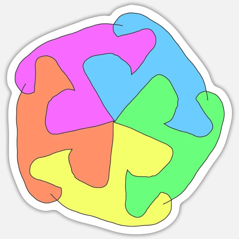 Sticker size S (10 x 10 cm) - 