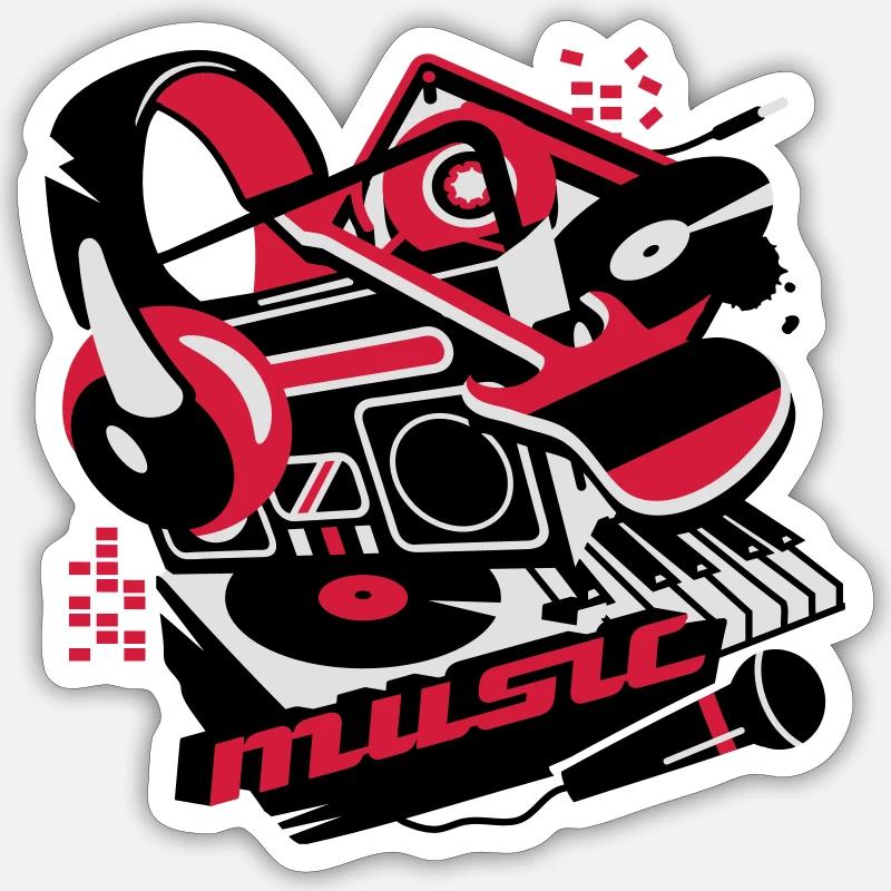 Sticker taille S (10 x 10 cm) - 