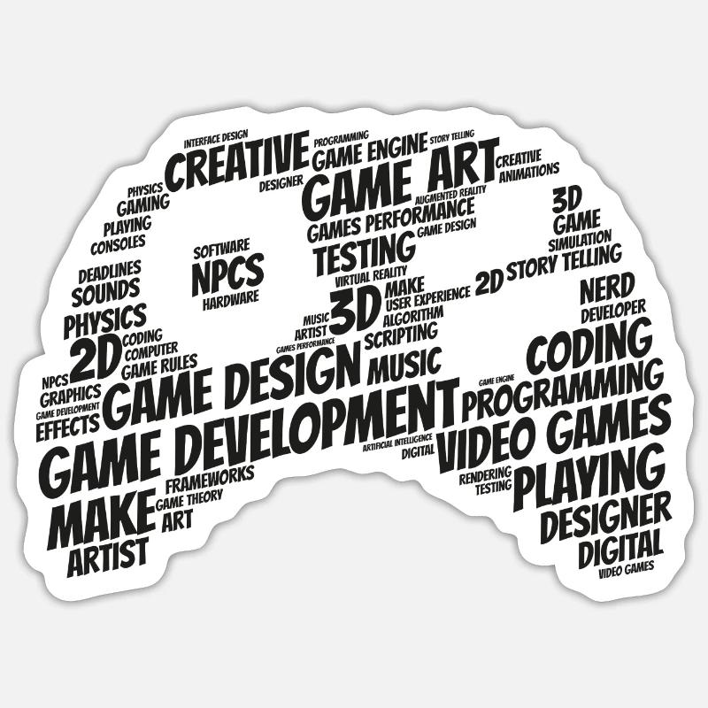 Sticker taille S (10 x 10 cm) - 