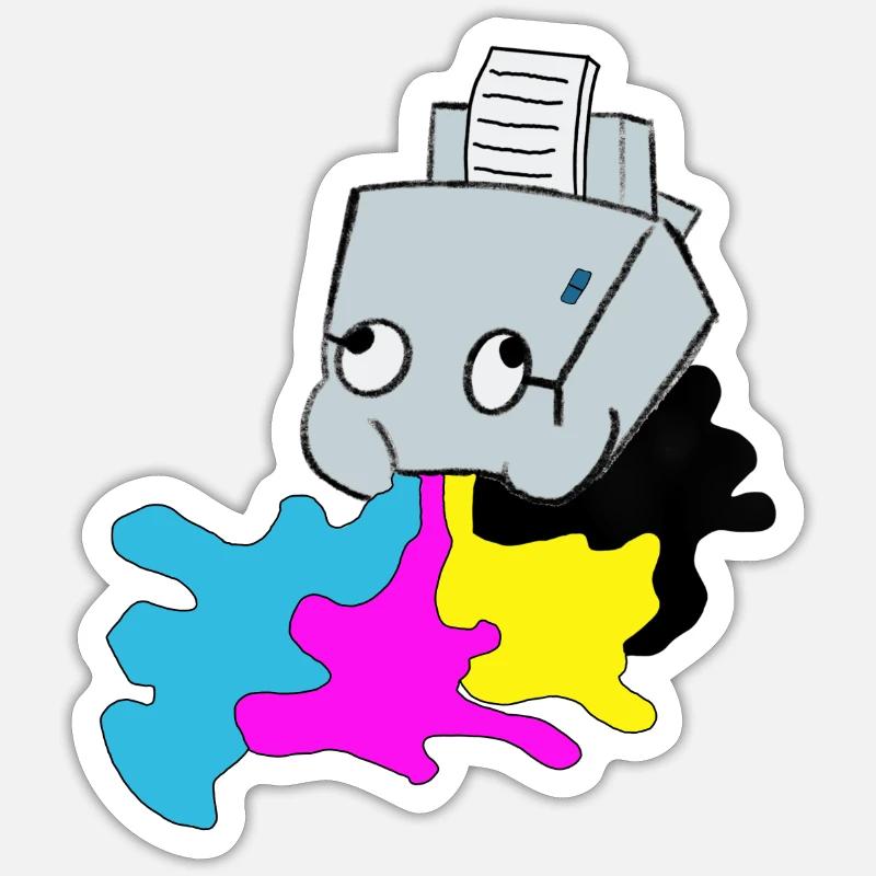 Sticker taille S (10 x 10 cm) - 