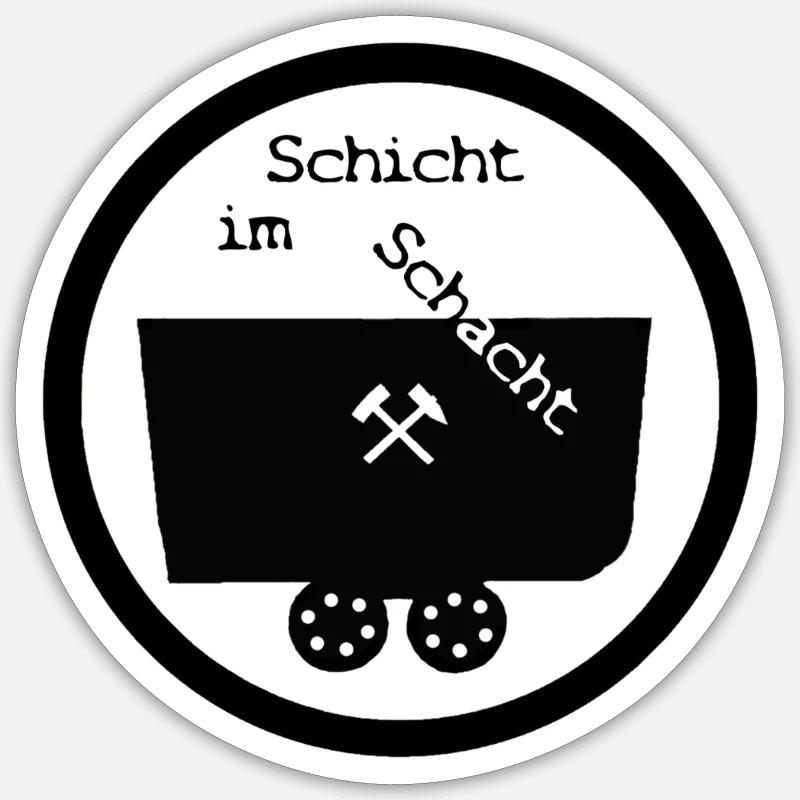 Couche dans le manche (Lore) Sticker taille S (10 x 10 cm)