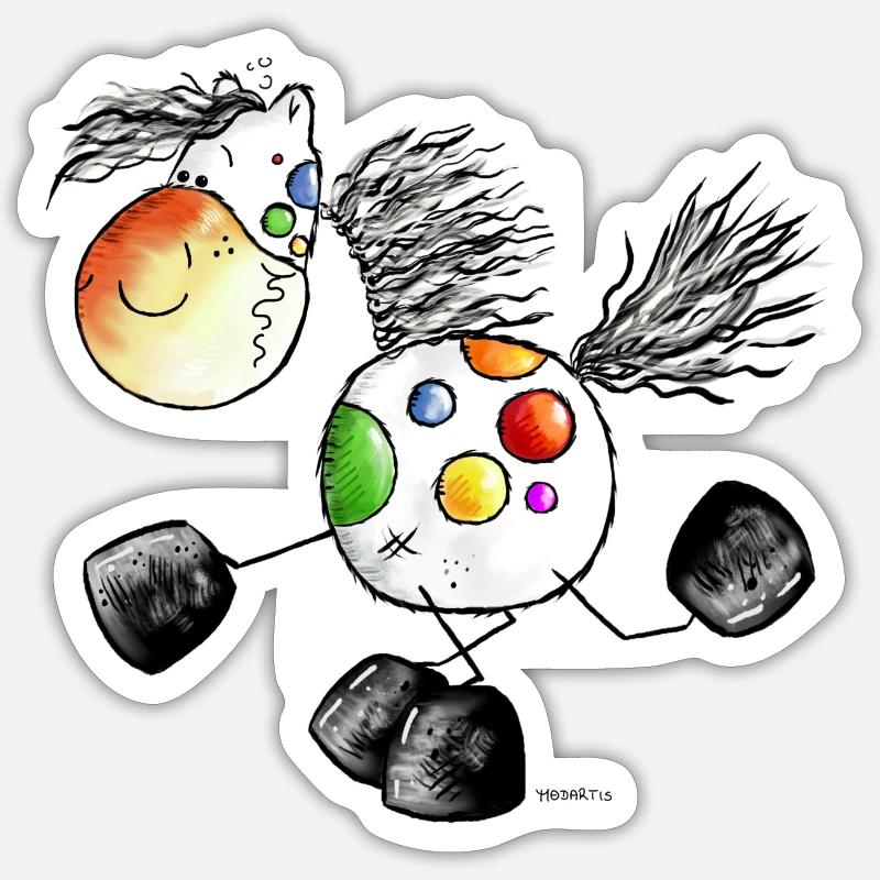 Sticker taille S (10 x 10 cm) - 