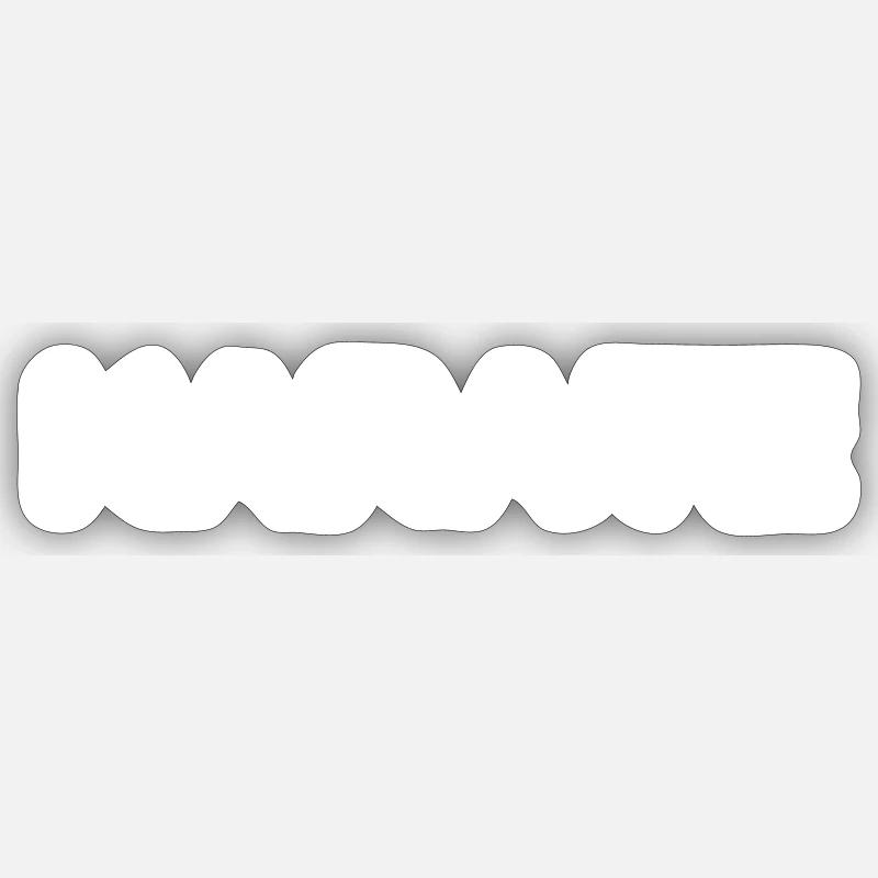 karate - Sticker size S (10 x 10 cm) - white matte