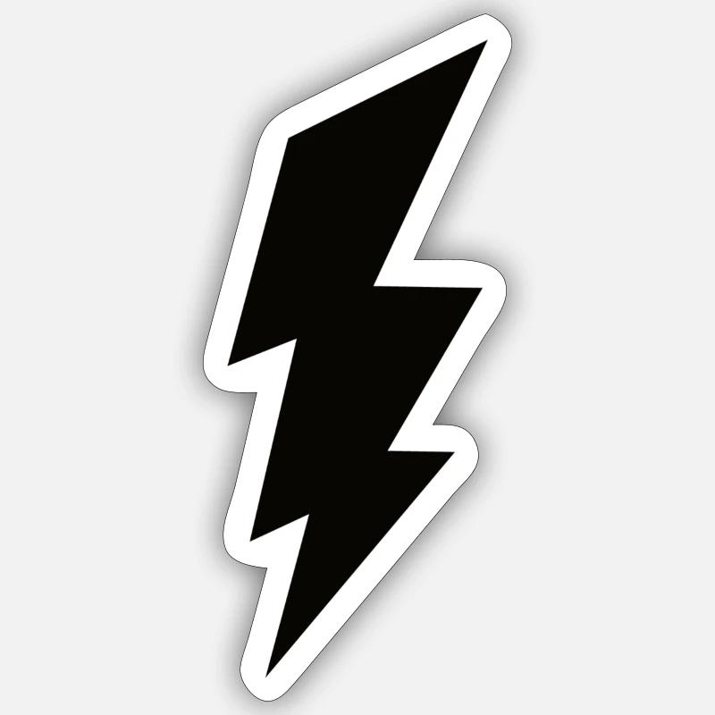 Lightning Sticker size S (10 x 10 cm)