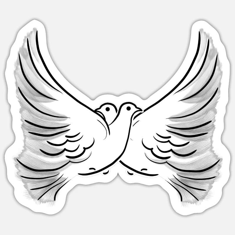 Sticker Größe S (10 x 10 cm) - 