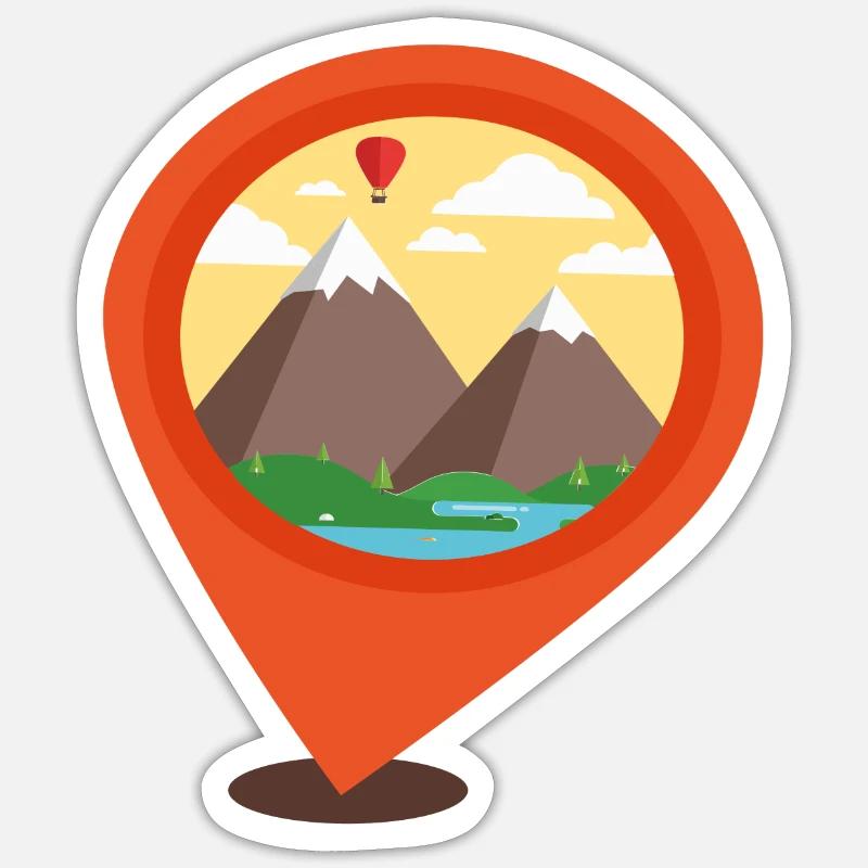 Sticker taille S (10 x 10 cm) - 