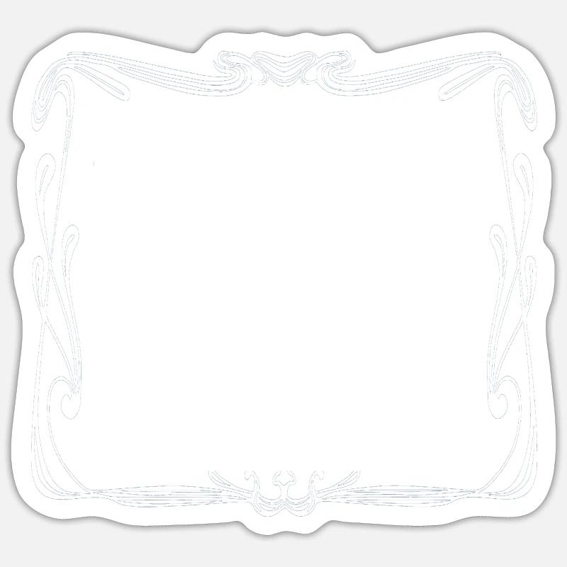 Ich bin ein Schelm , bayrisch Liebe Bayer Geschenk - Sticker Größe S (10 x 10 cm) - Mattweiß