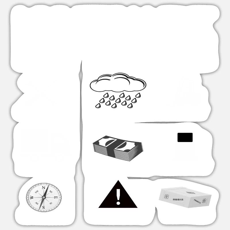 Sticker size S (10 x 10 cm) - 