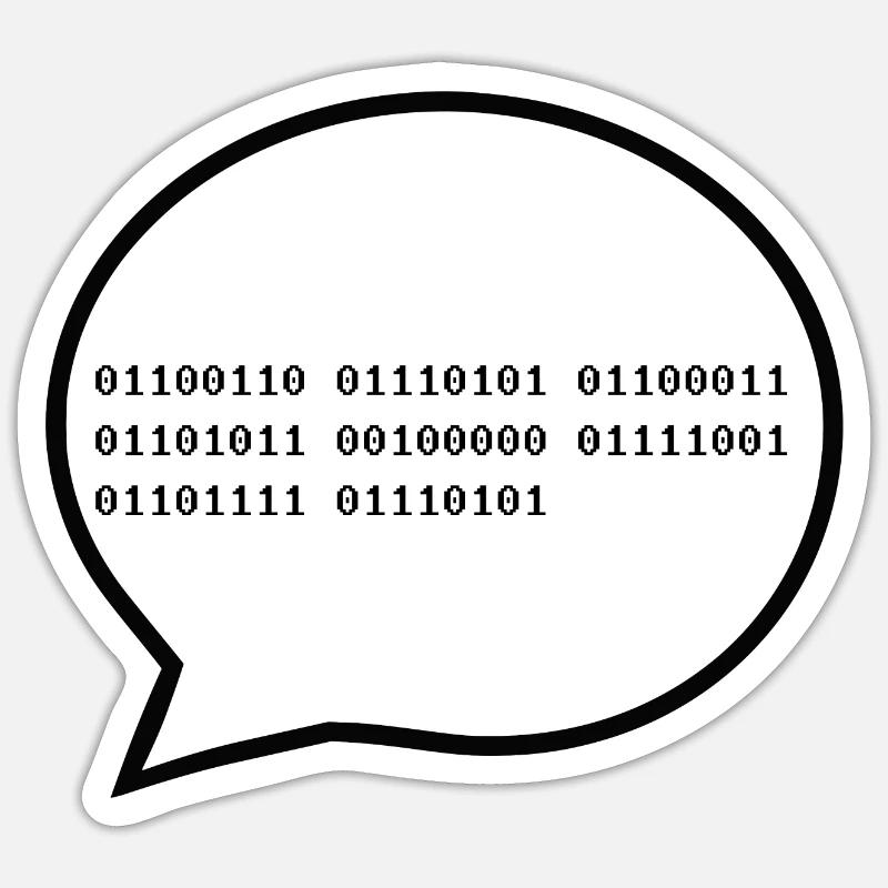 Sticker taille S (10 x 10 cm) - 