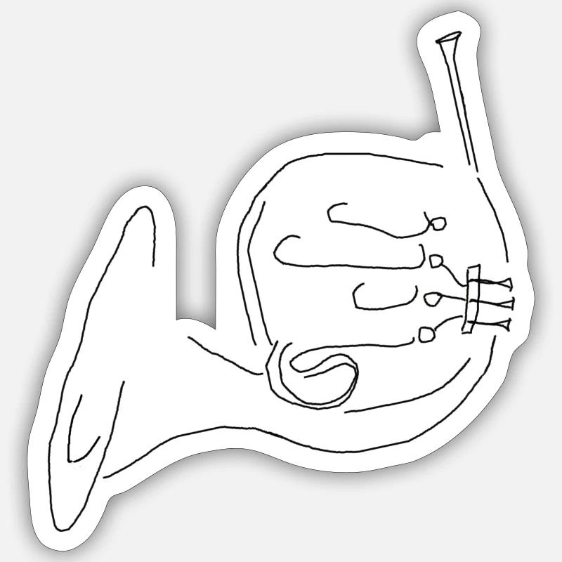 Sticker Größe S (10 x 10 cm) - 