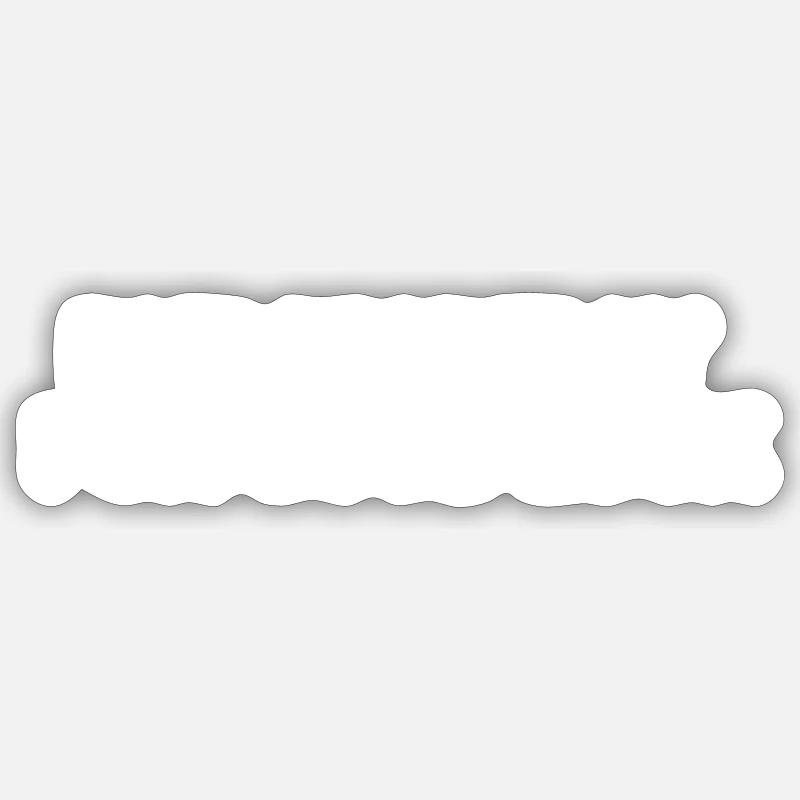 rub my belly Sticker size S (10 x 10 cm)