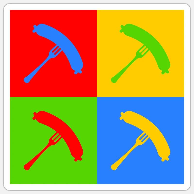 Sticker taille S (10 x 10 cm) - 